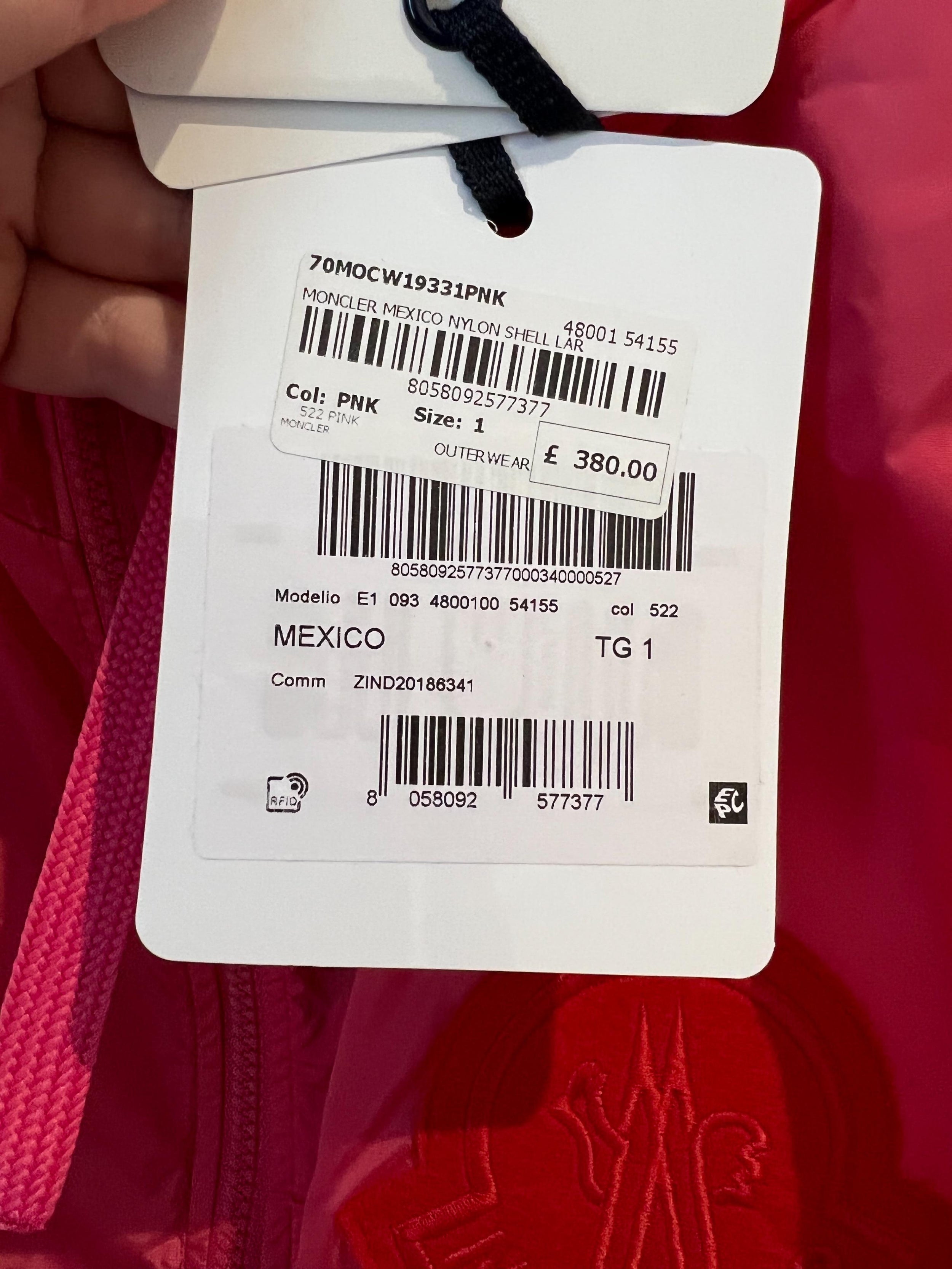 Pink Nylon Gilet