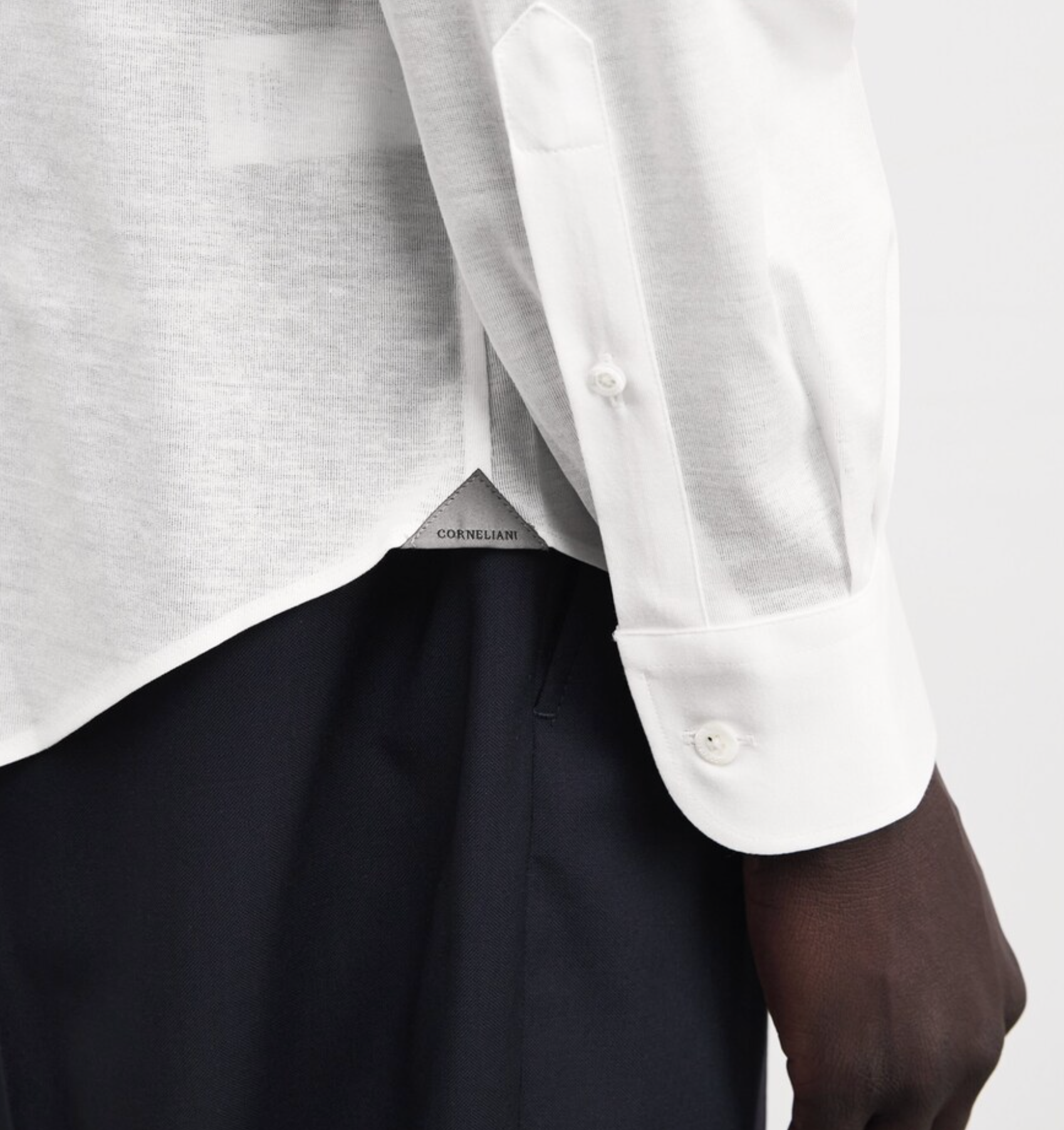 Corneliani Cotton Jersey Shirt