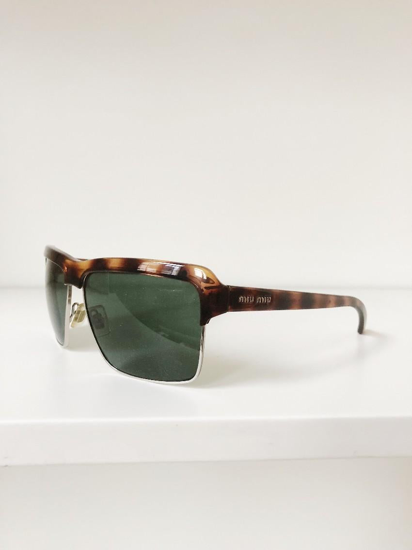 Miu Miu Tortoise Shell Sunglasses