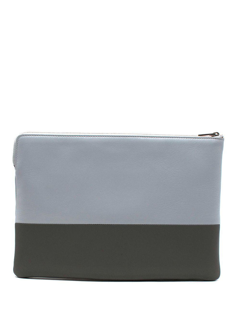 Celine Bi-Colour Blue Pochette