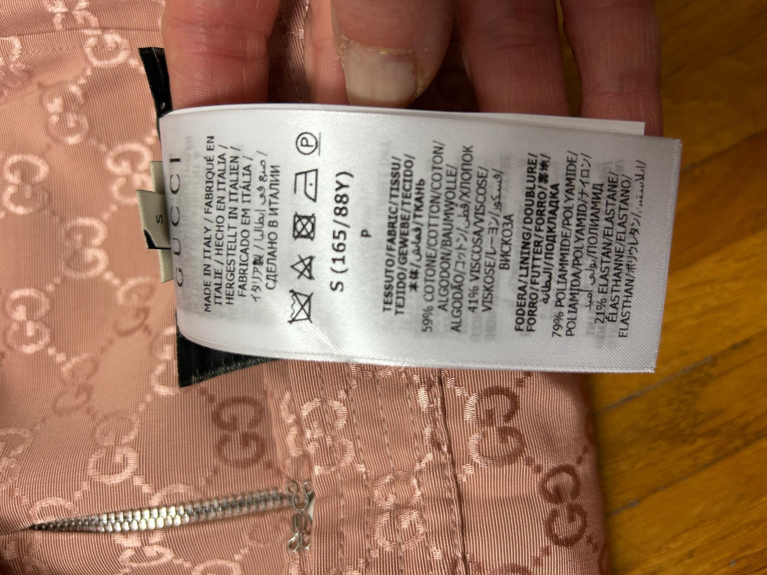 Gucci Tea Rose Pink Hot Pants