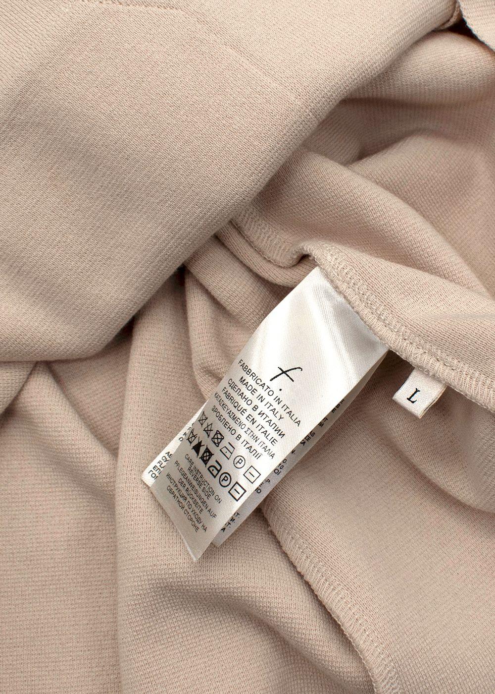 Beige Cotton Blend Lightweight Blazer
