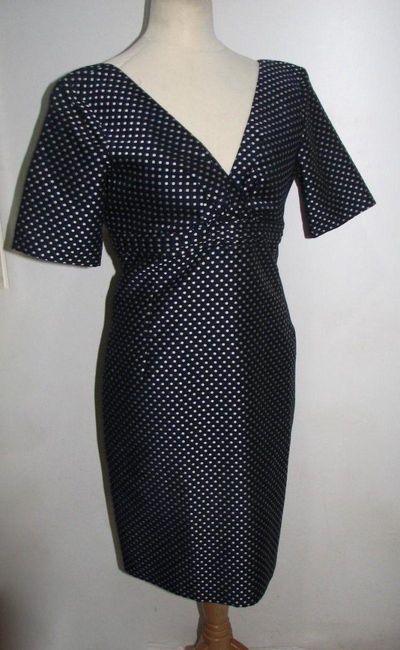 Paul & Joe blue polkadot dress