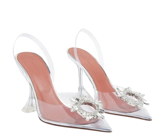Amina Muaddi Begum PVC Pumps