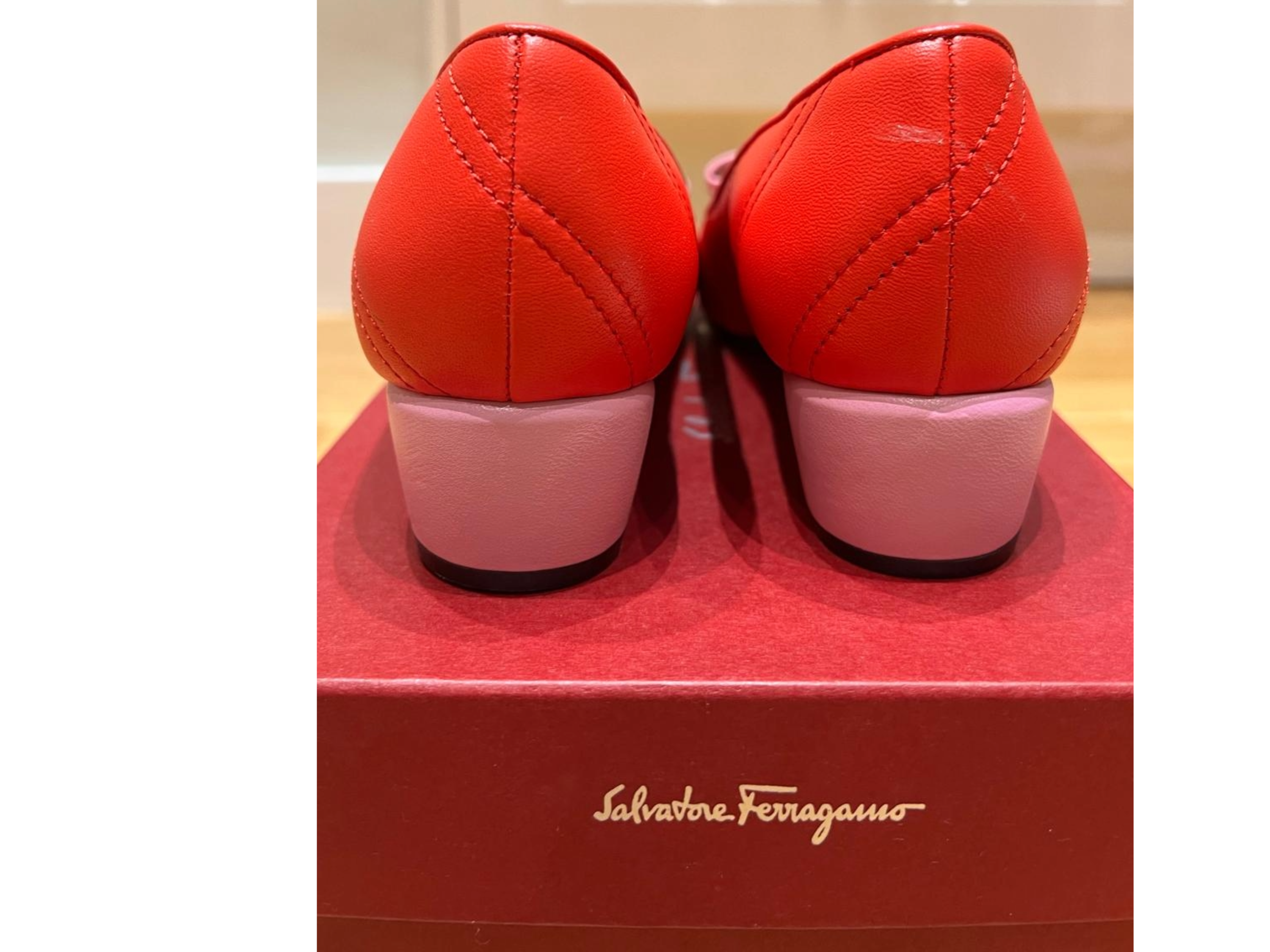 Candy Apple Vara Bow Pumps
