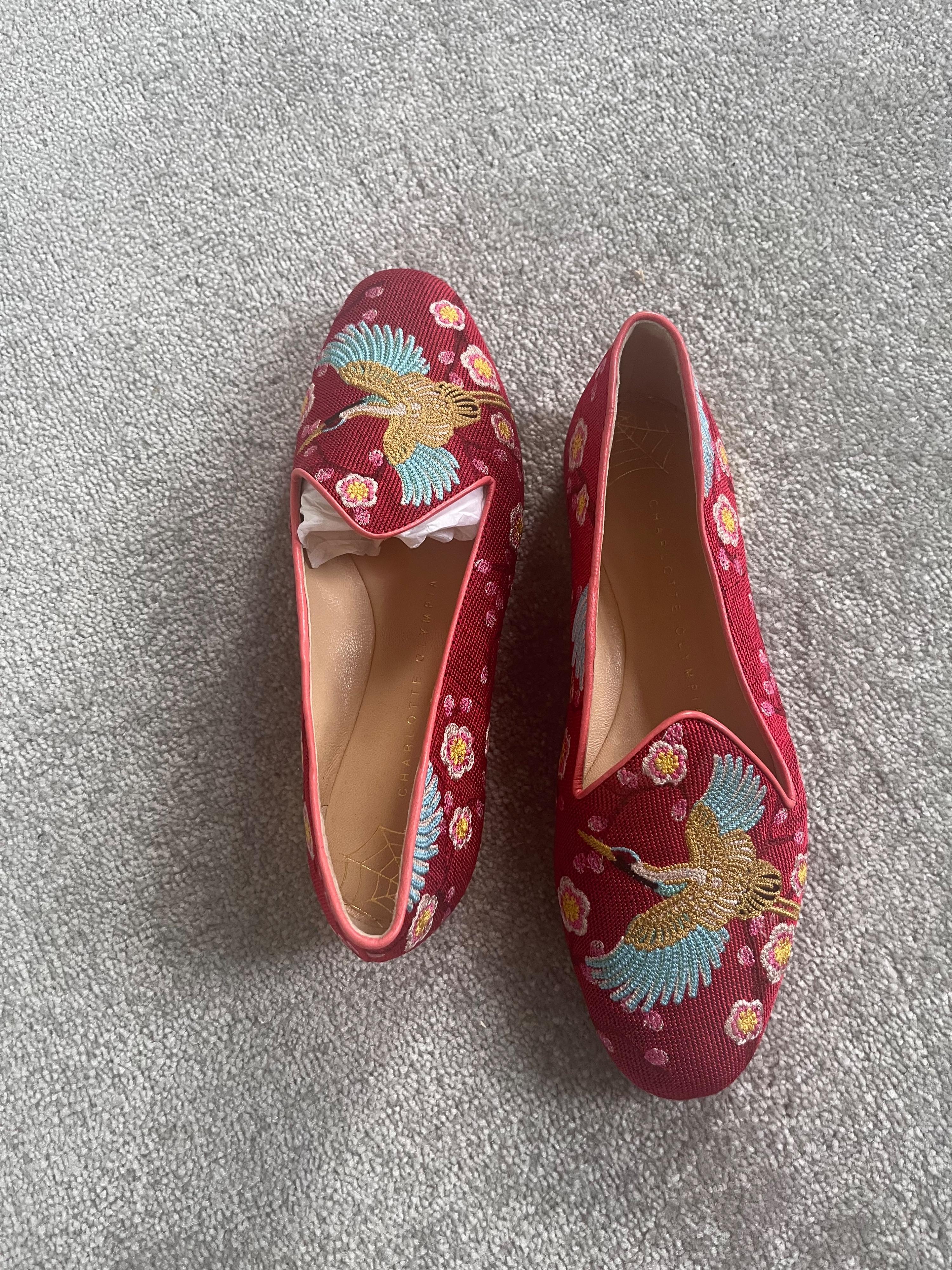 Multicolour Embroidered Ballet Flats