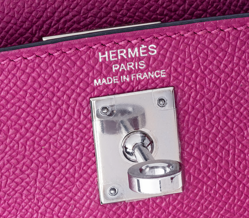 Hermés Rose Pourpre Epsom Leather 25cm Kelly