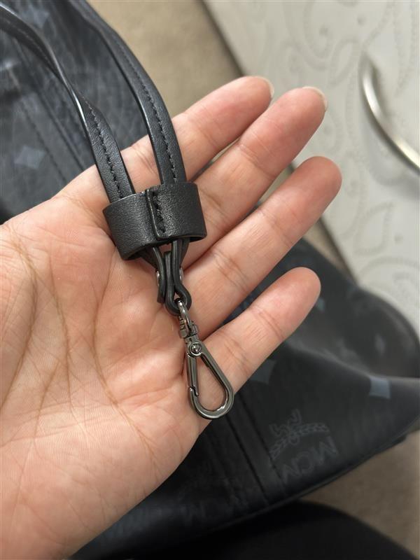 MCM  Black Nappa Leather Tote