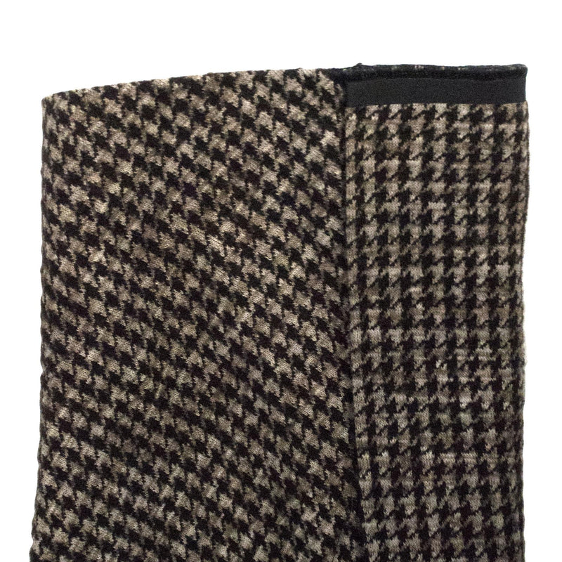 Olivier Strelli Brown Houndstooth Double Breasted Jacket