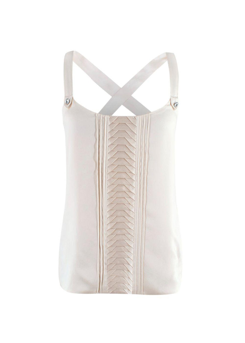 Matthew Williamson Cream Silk Vest