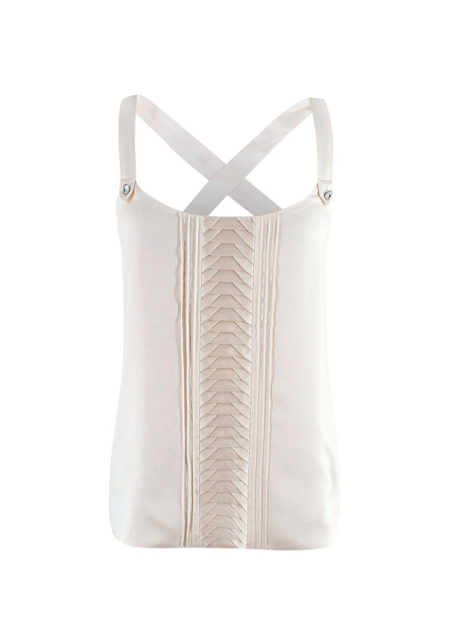 Matthew Williamson Cream Silk Vest