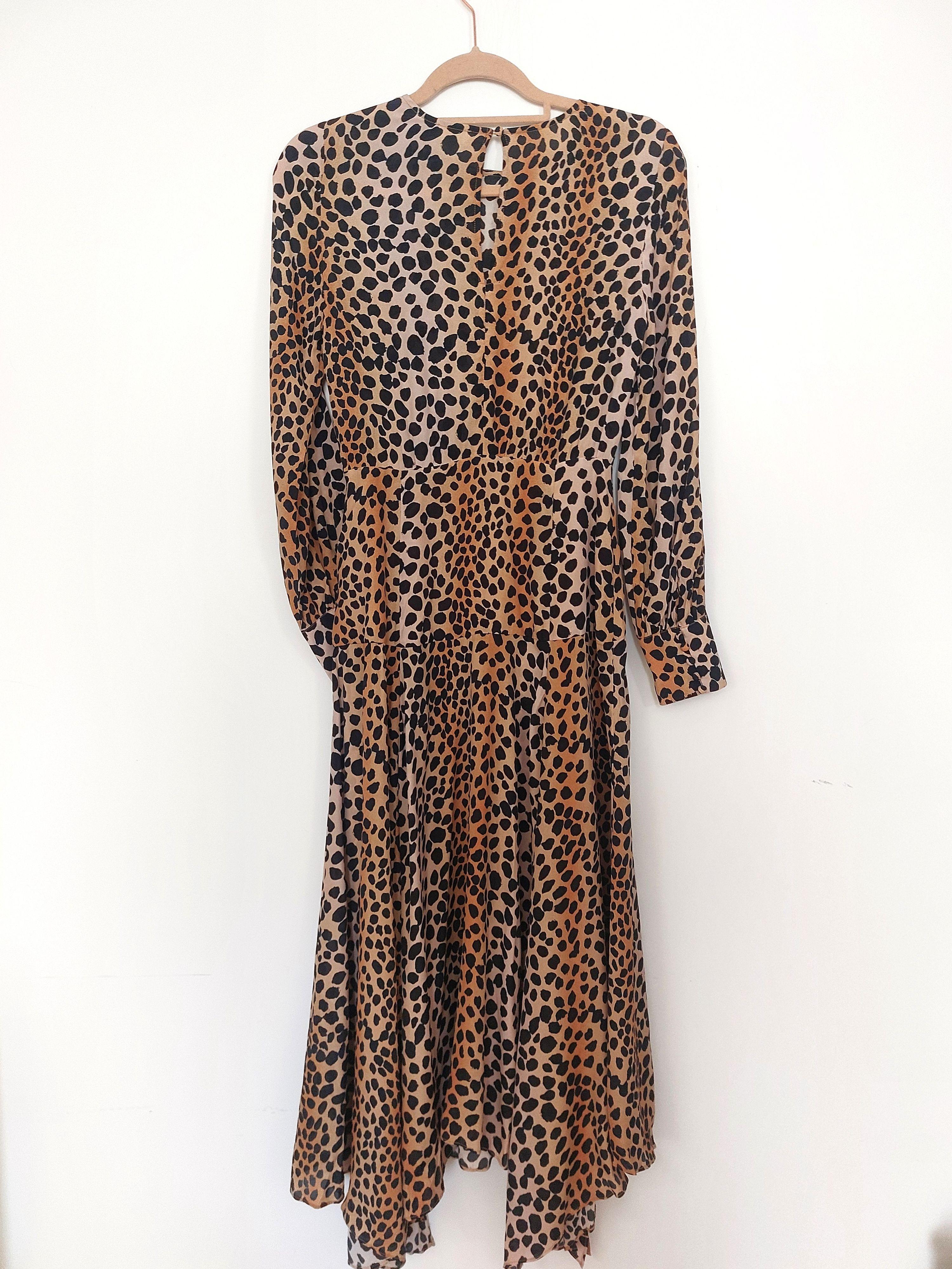 Rixo Leopard Print Elsa Dress