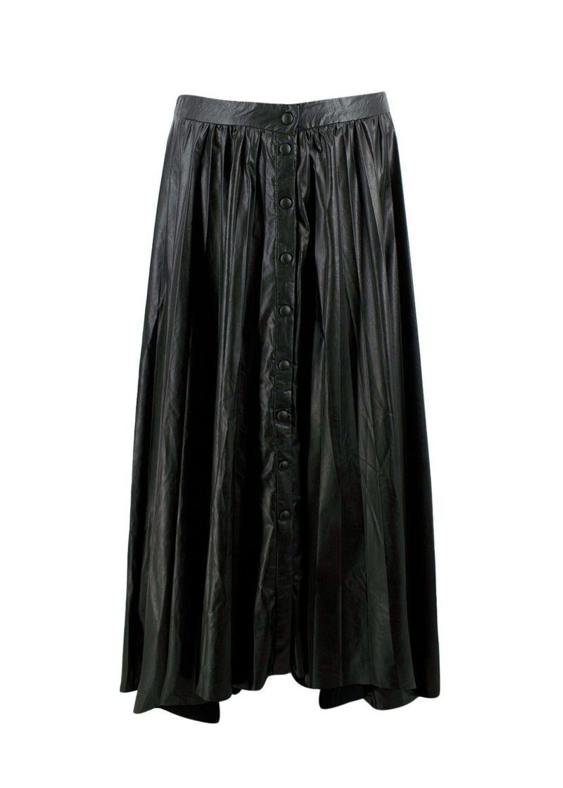 Isabel Marant Black Davies Asymmetric Skirt