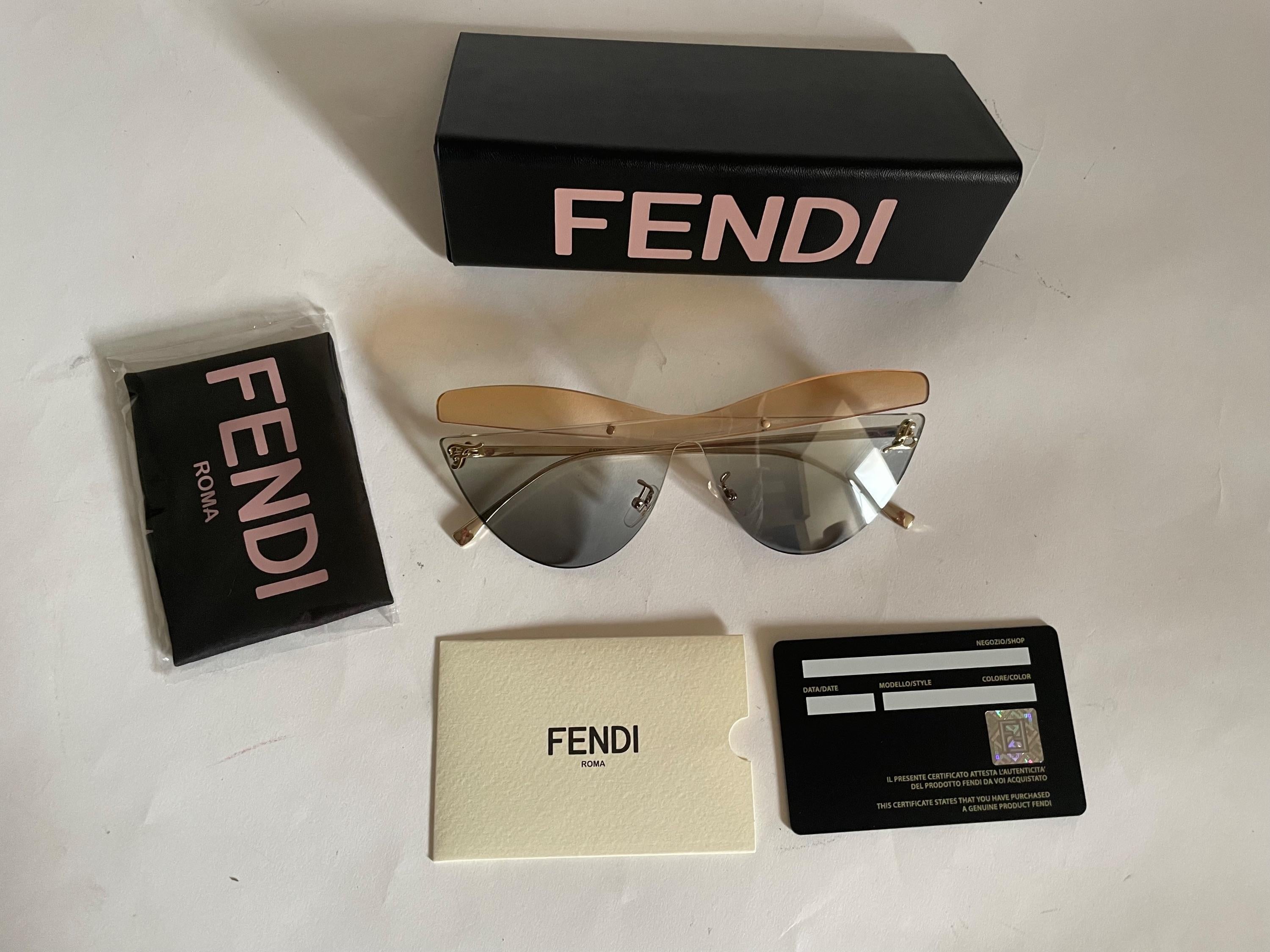 Fendi FF0400/S Karligraphy Sunglasses