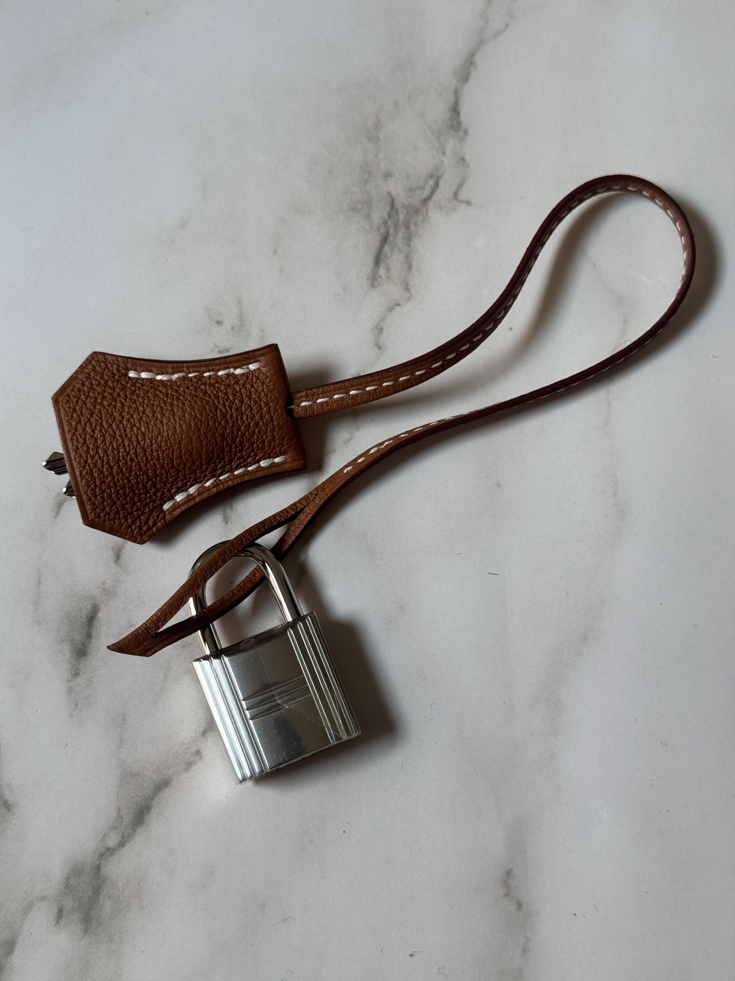 Hermes Full Set Gold Togo Leather New Style Hac