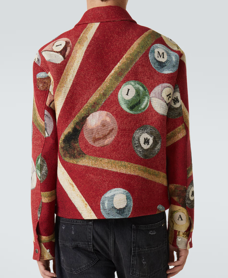 Amiri Billiards Tapestry Blouson