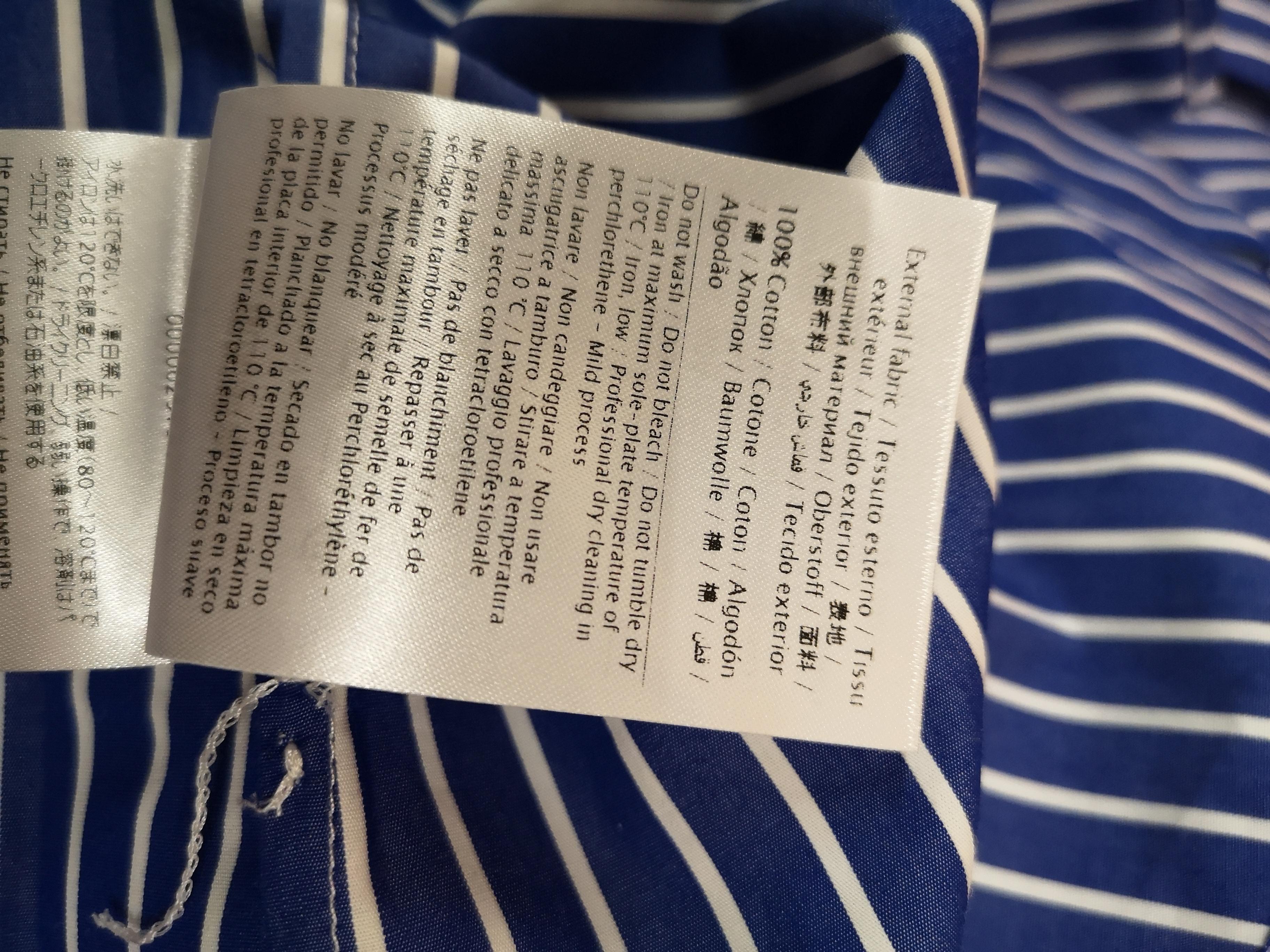 REDValentino Striped Cotton Ruffle Shirt