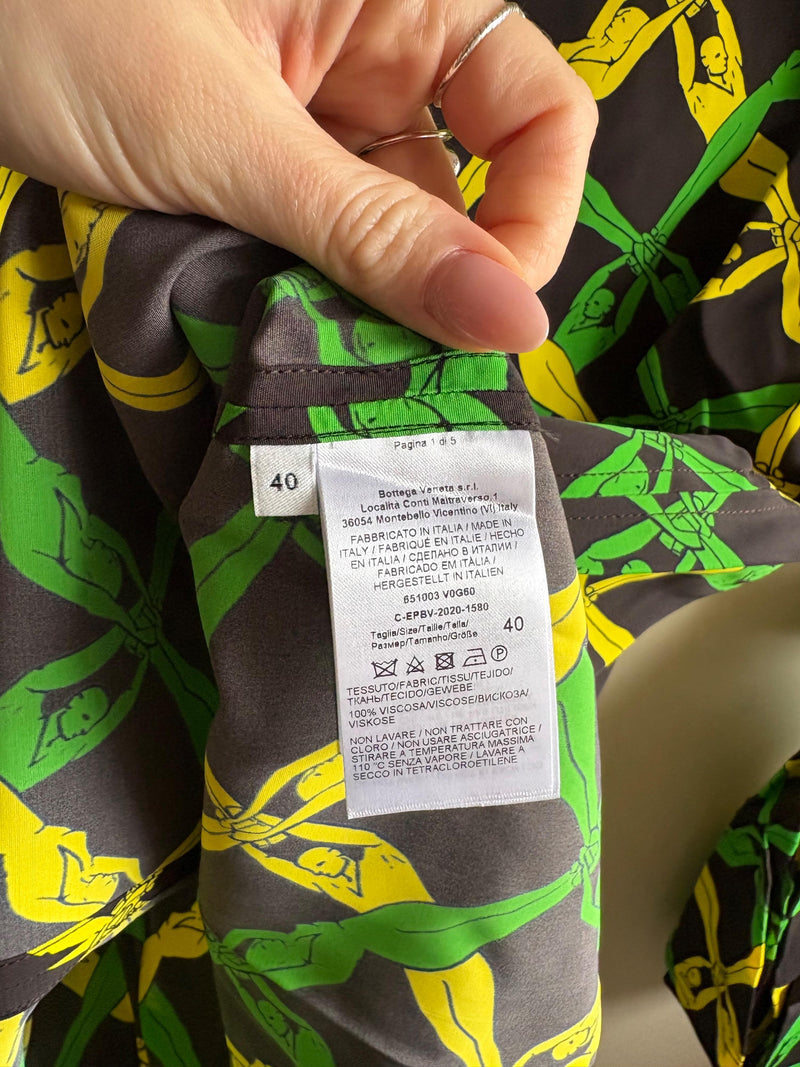 Bottega Veneta Printed Cotton Shirt ( Matching shorts available on Hewi)
