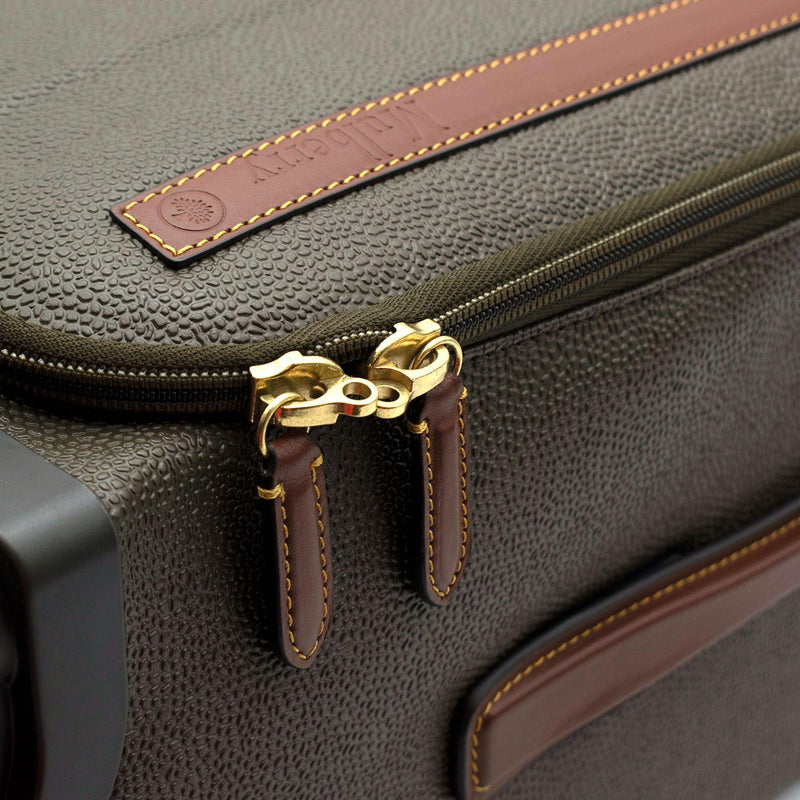 Mulberry Heritage Eco Scotchgrain 4-wheel suitcase