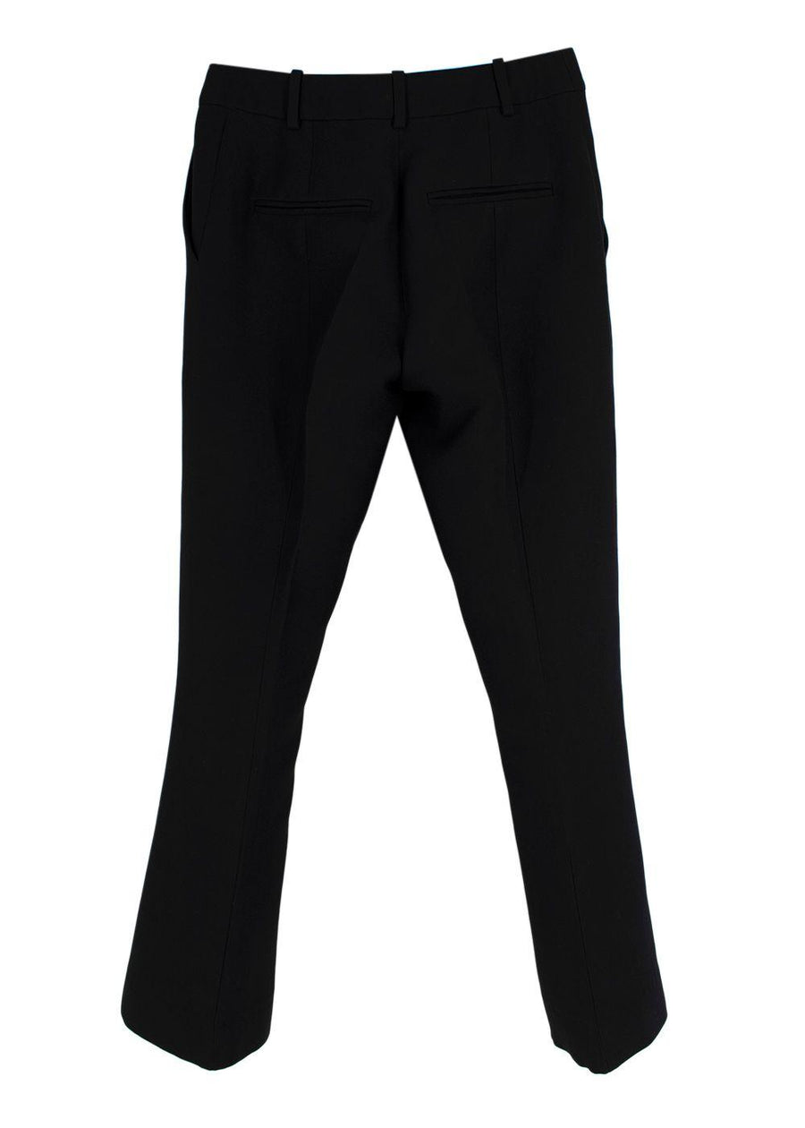 Valentino Black Tailored Cropped Trousers