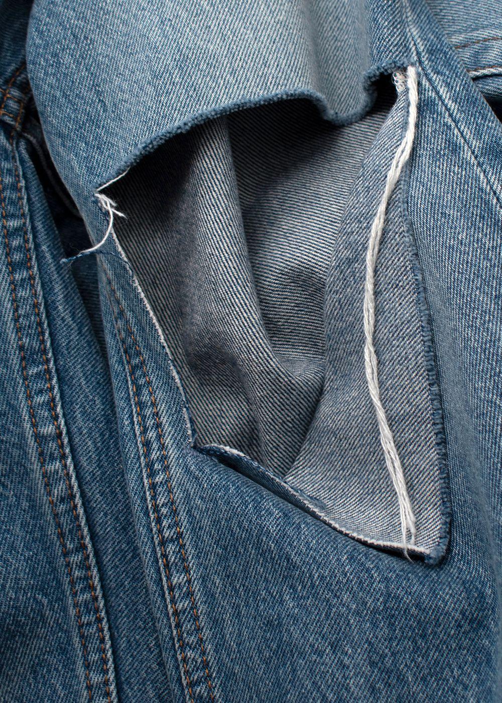 Re/Done Daring Indigo Straight Leg Jeans