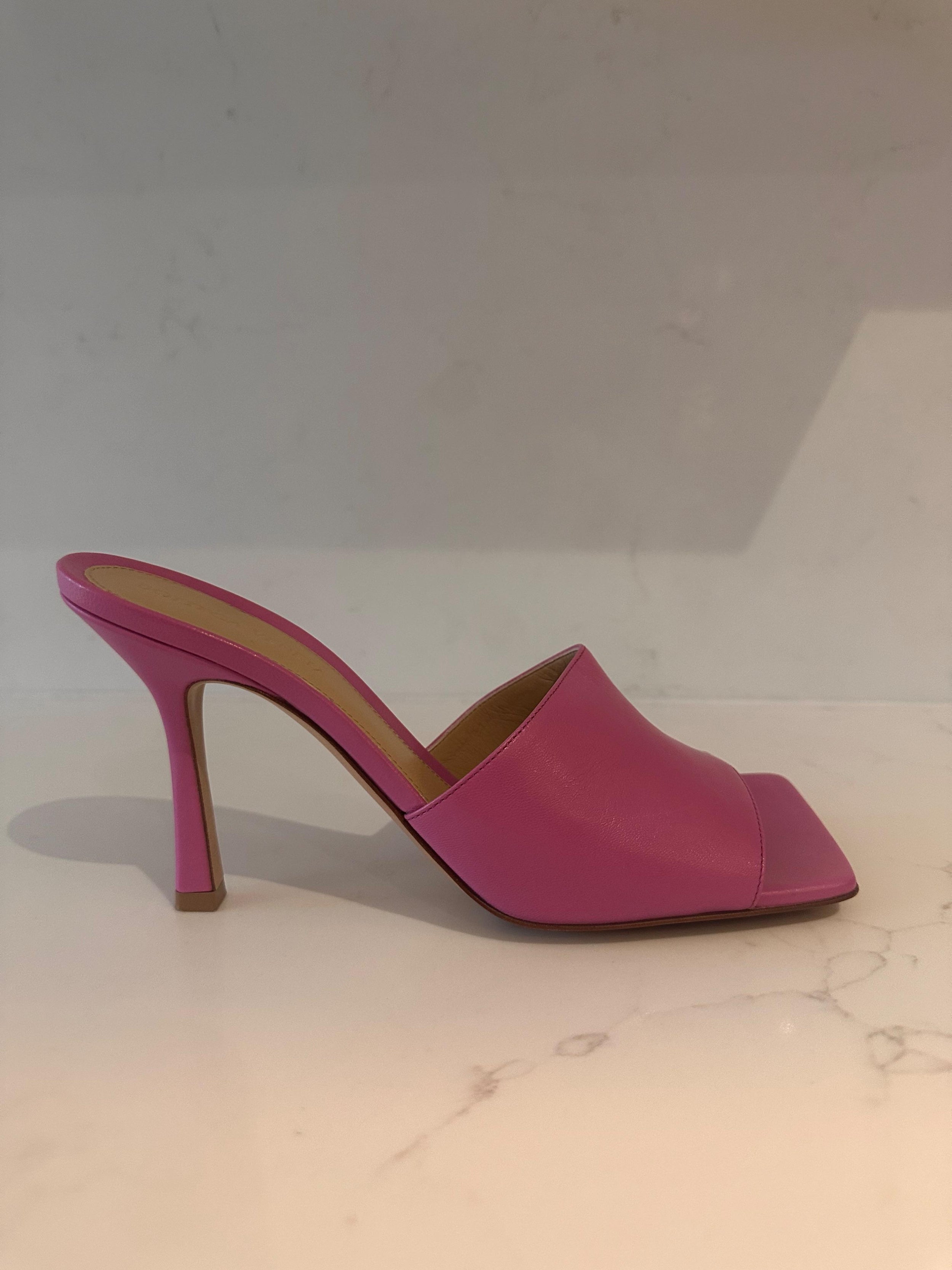 Bottega Veneta Leather Padded Mules