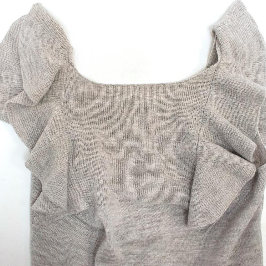 Joseph Light Grey Knitted Tunic