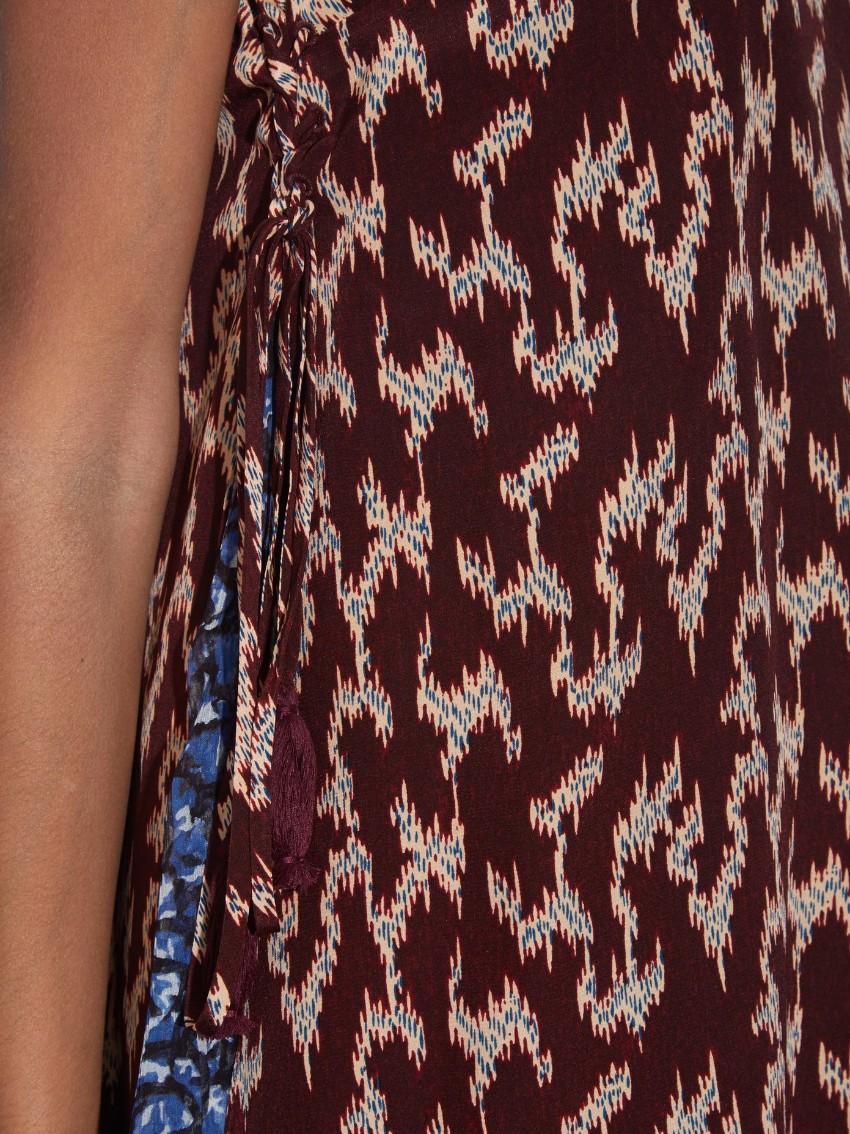Elizabeth and James Ikat Print Dayne Dress