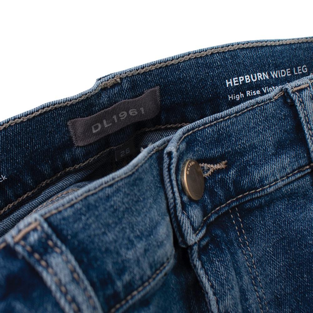 DL1961 Hepburn Wide Leg High Rise Vintage Jeans
