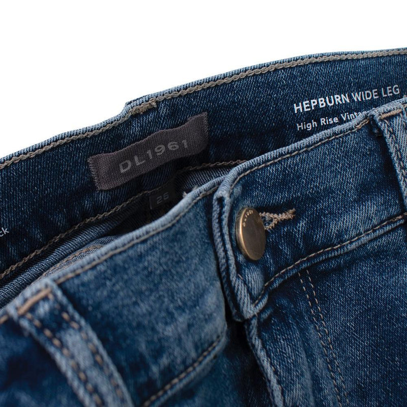 DL1961 Hepburn Wide Leg High Rise Vintage Jeans