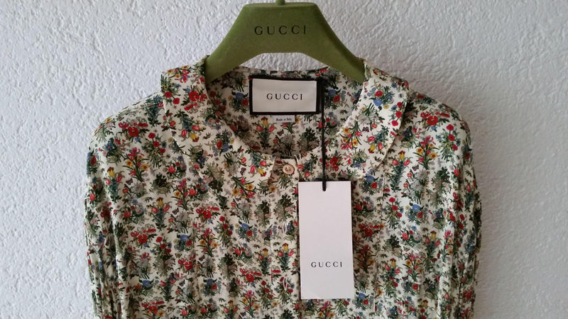 Floral Print Button Down Dress