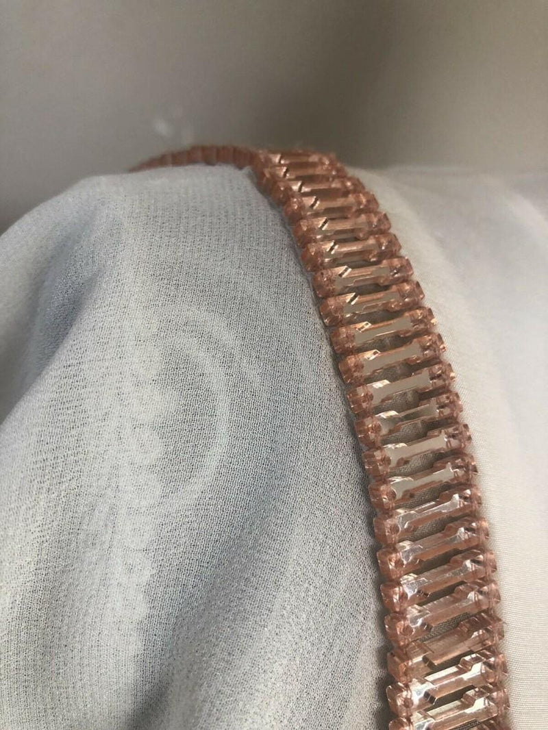 Chloe Crystal-embellished silk-crepe blouse