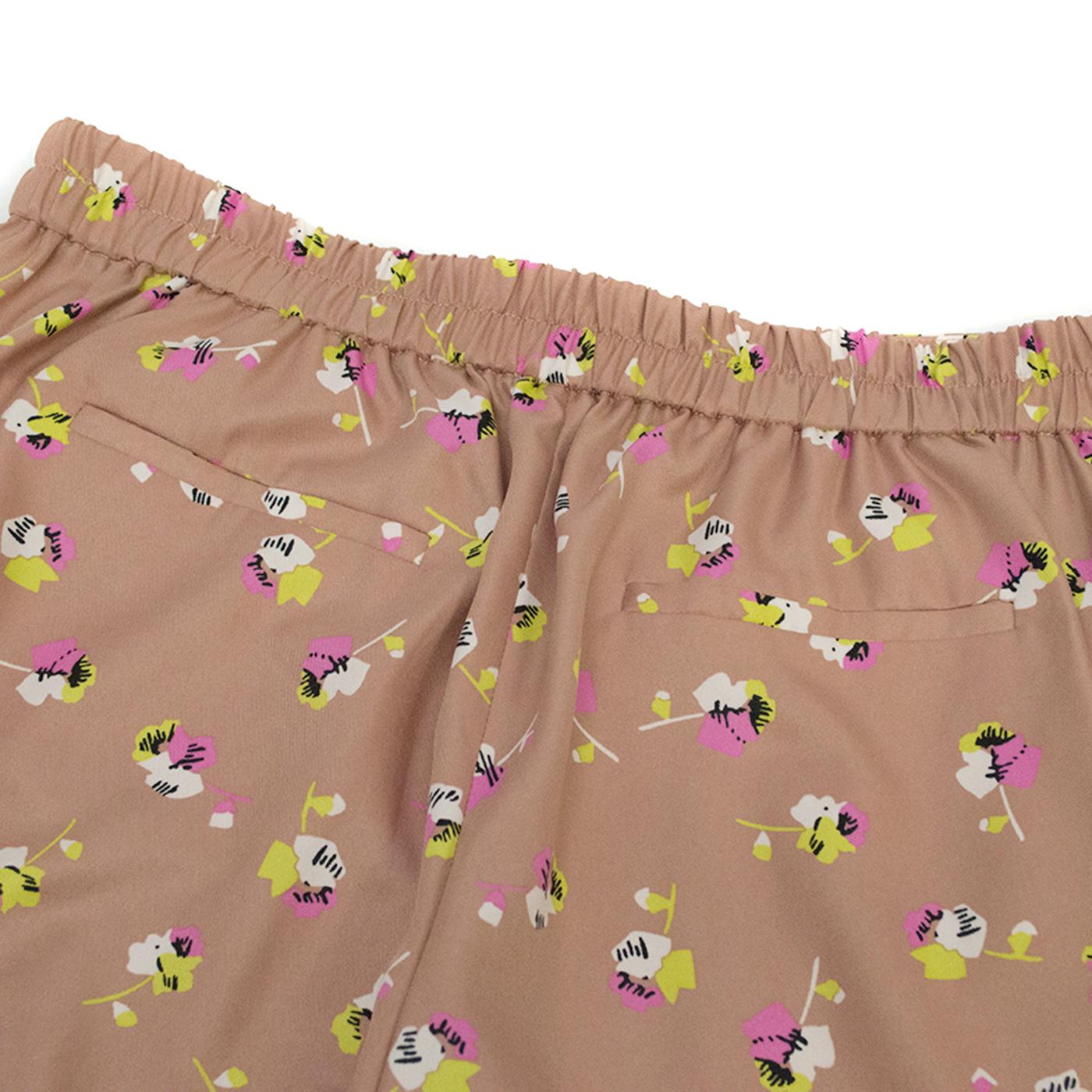 J Crew Floral Pattern Polyester Trousers