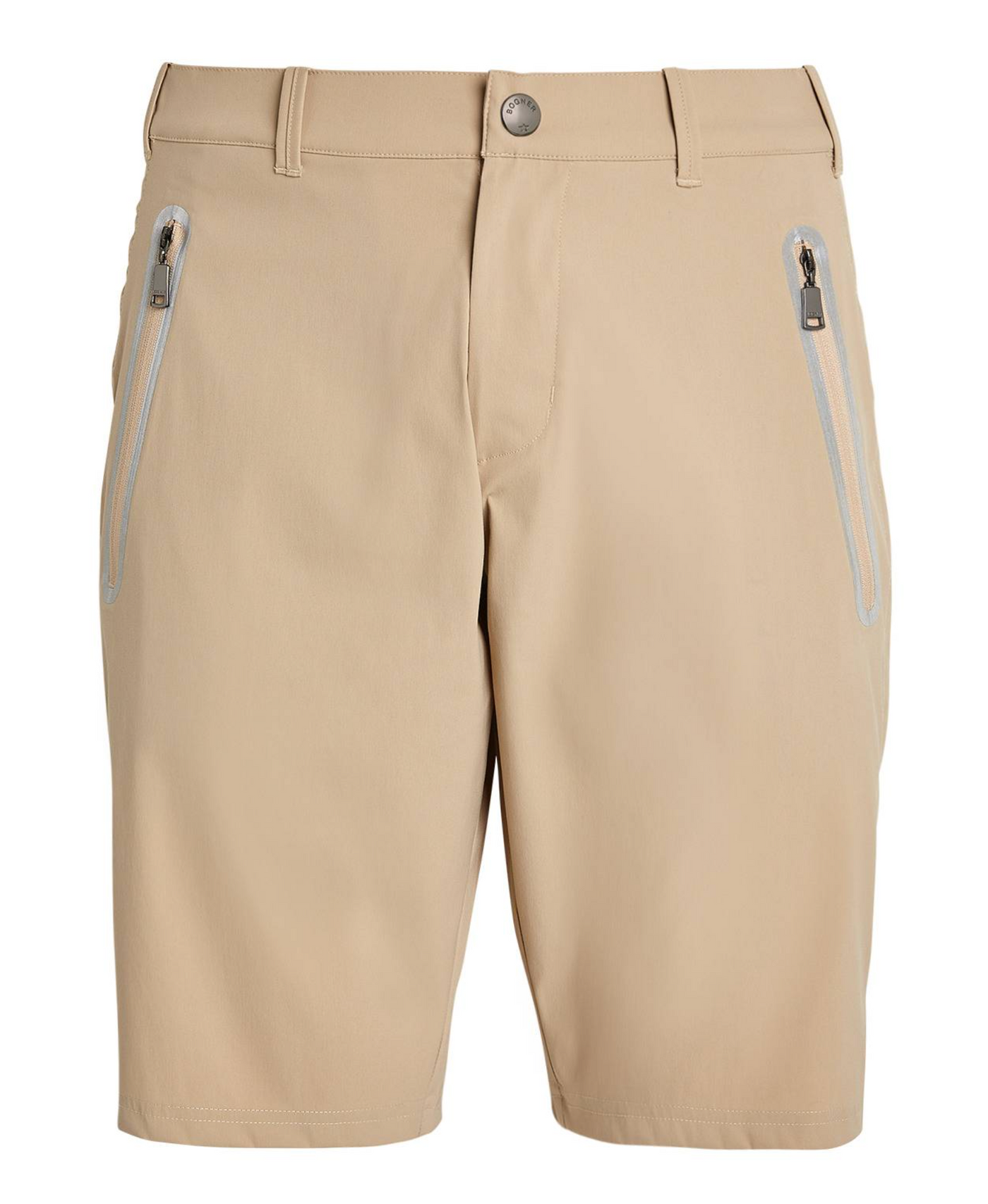 Bogner Beige Straight Shorts