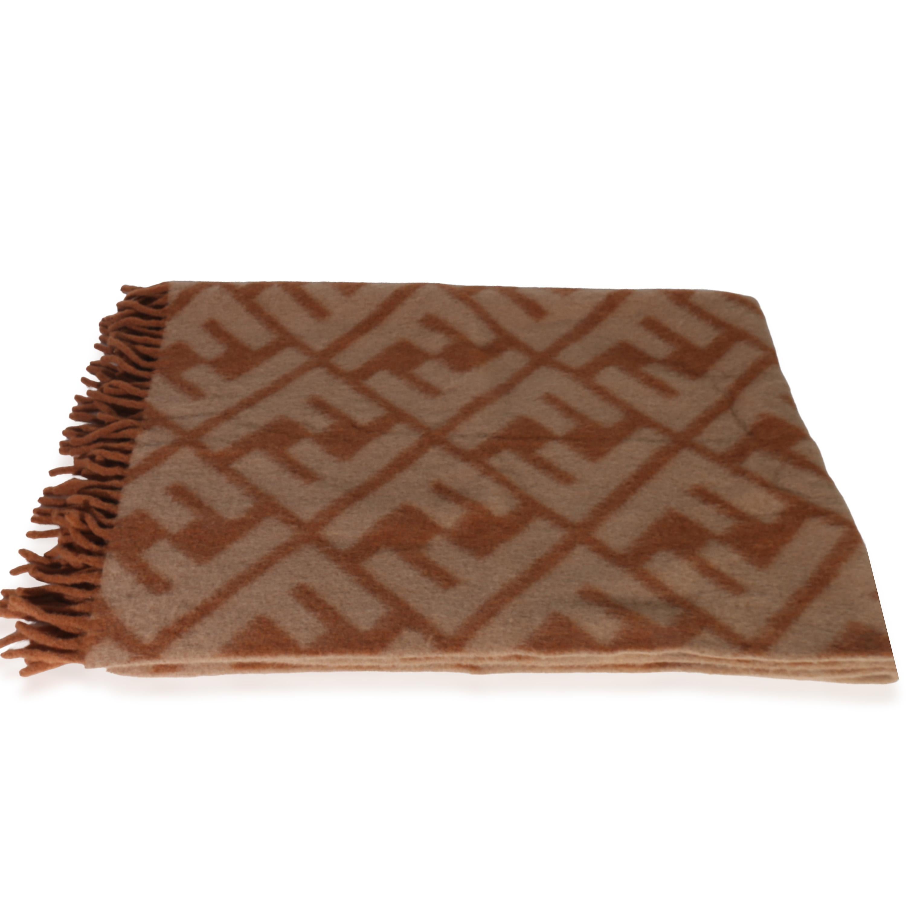 Fendi  Alpaca Wool FF Throw