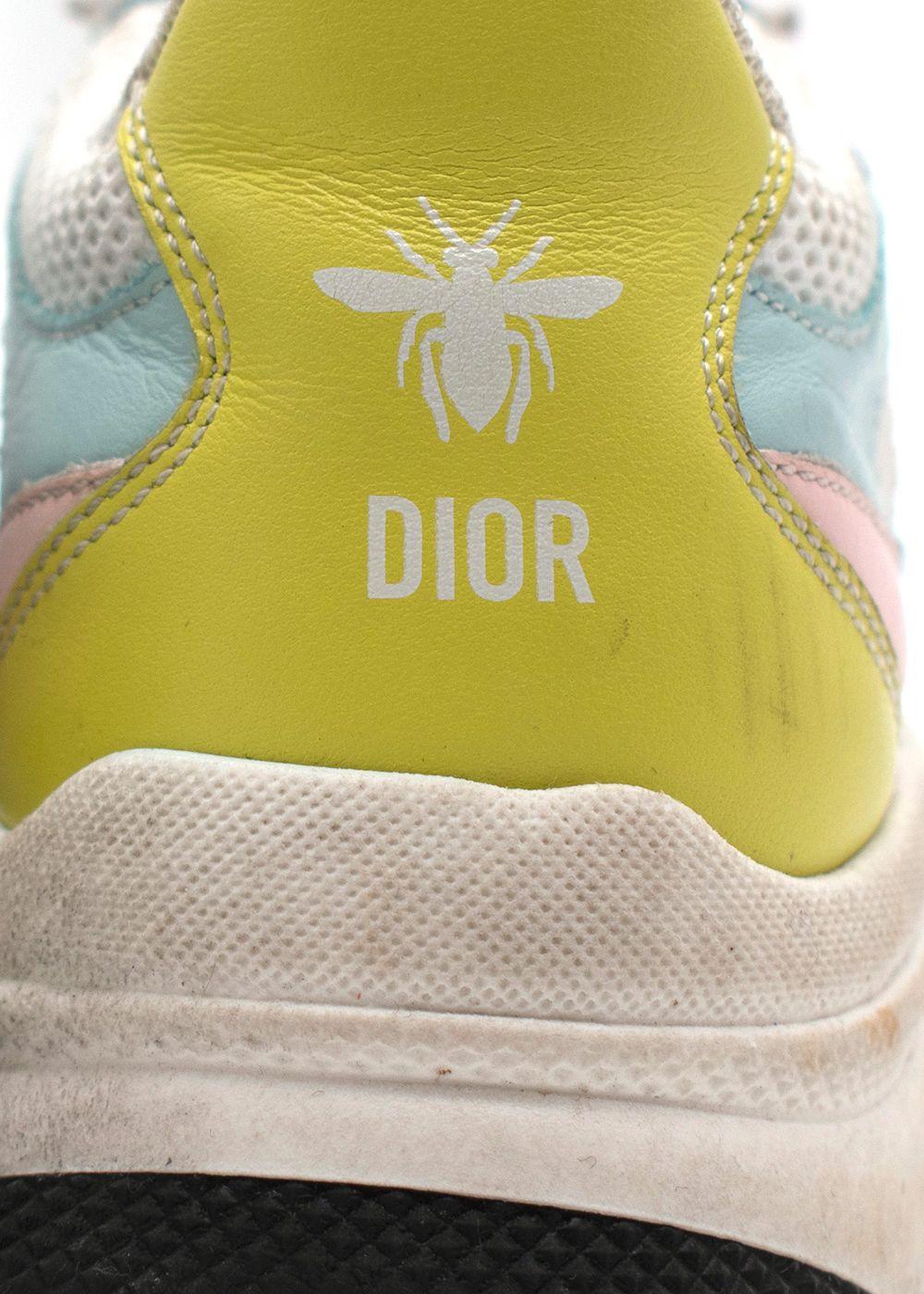 Dior Kids' Multicoloured Low Top Mesh Sneakers