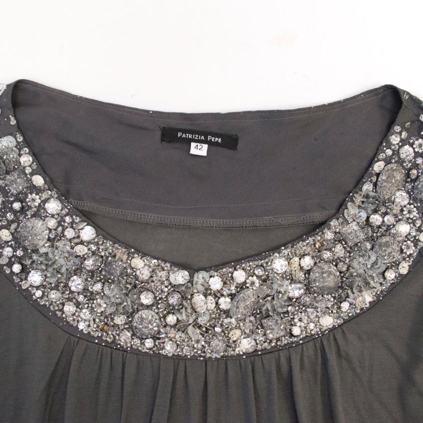 Patrizia Pepe Dark Grey Dress