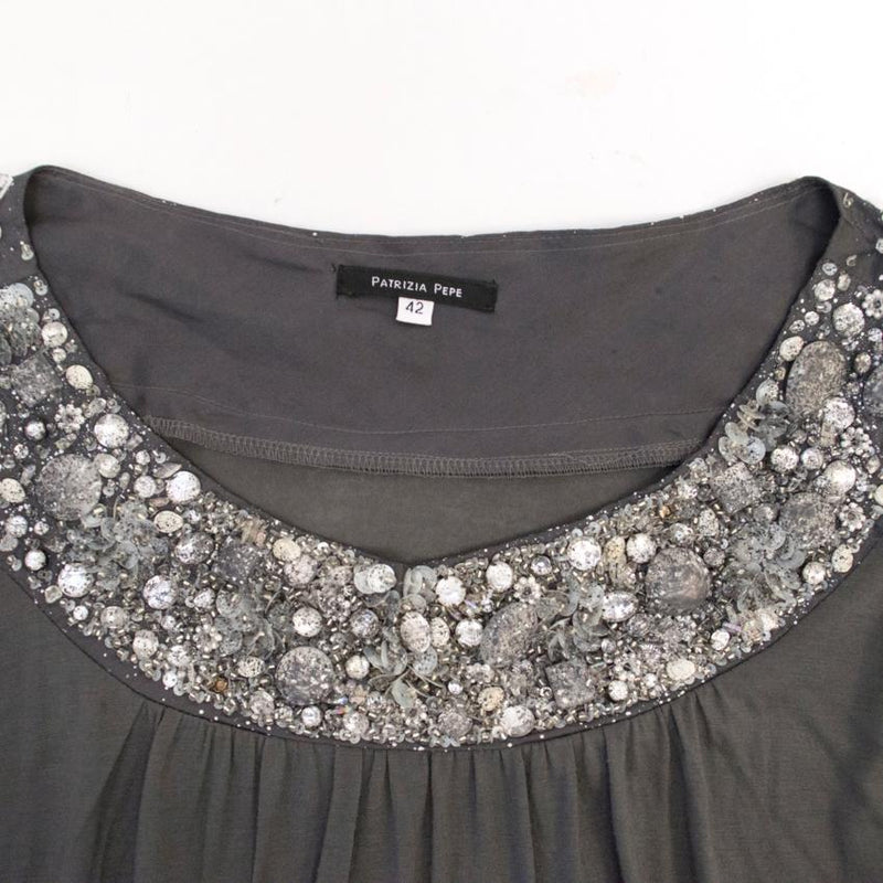 Patrizia Pepe Dark Grey Dress