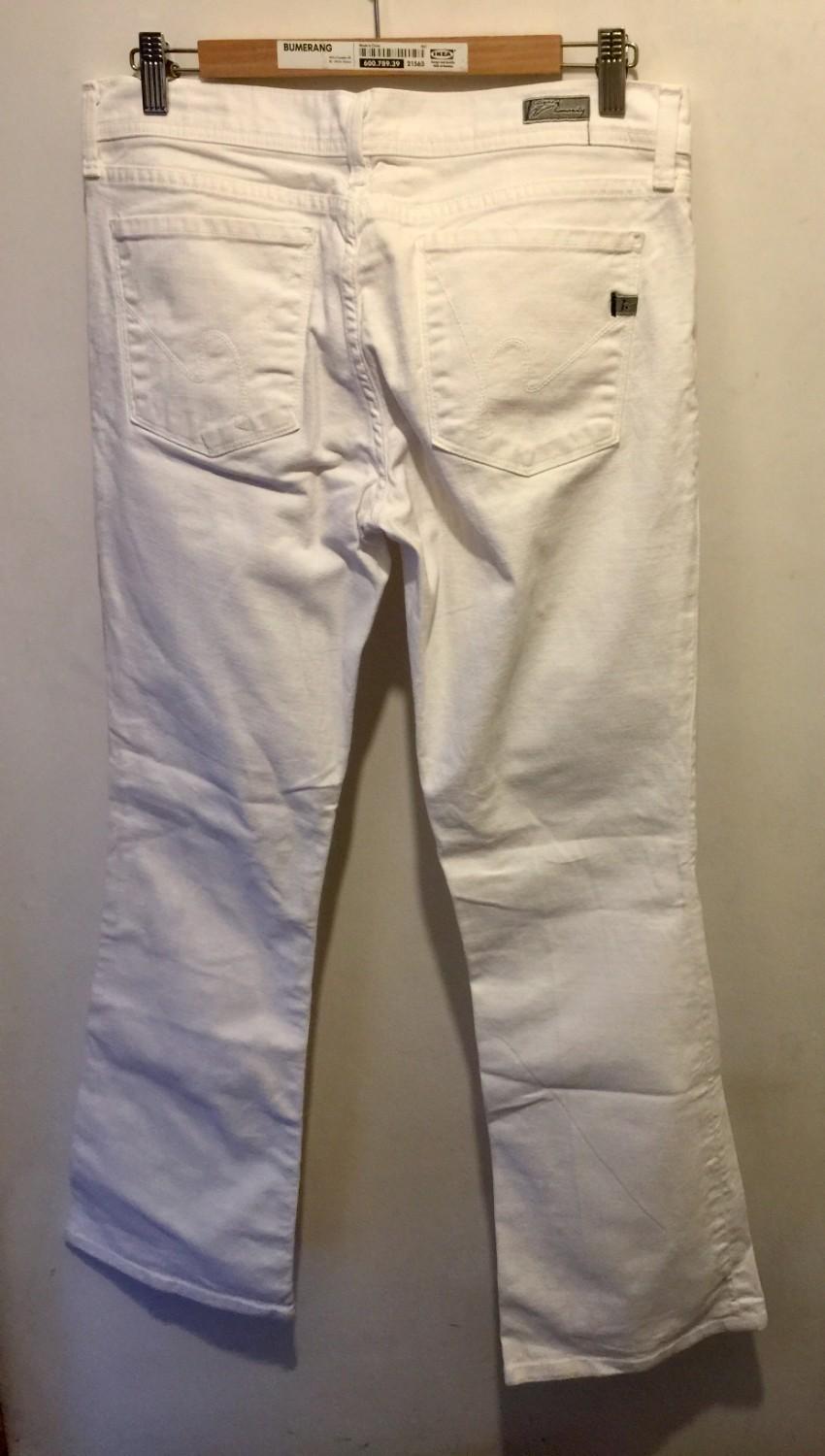 Citizens of Humanity White Ingrid Stretch Jeans