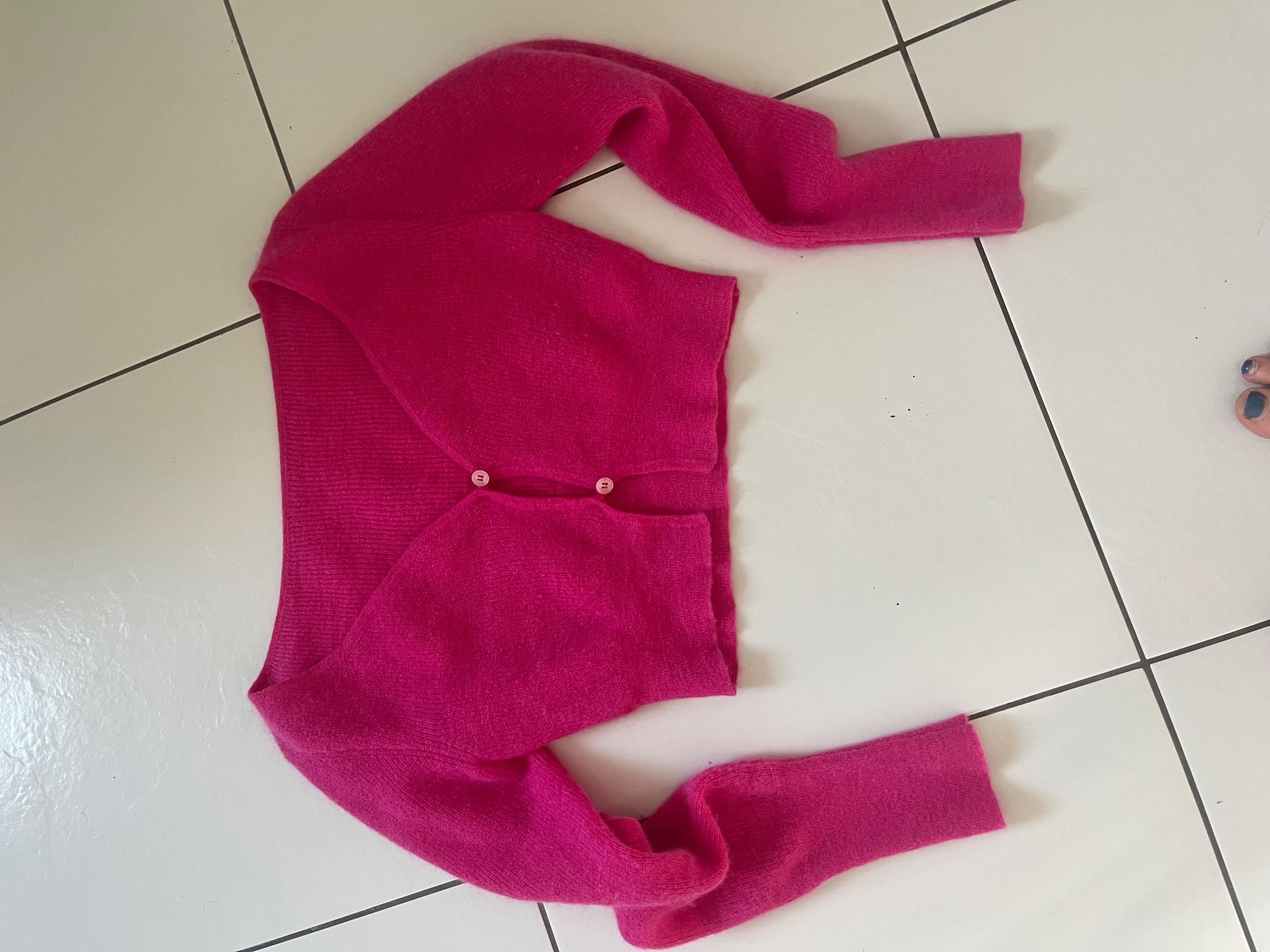 Jacquemus Alzou Cropped Mohair-blend Cardigan