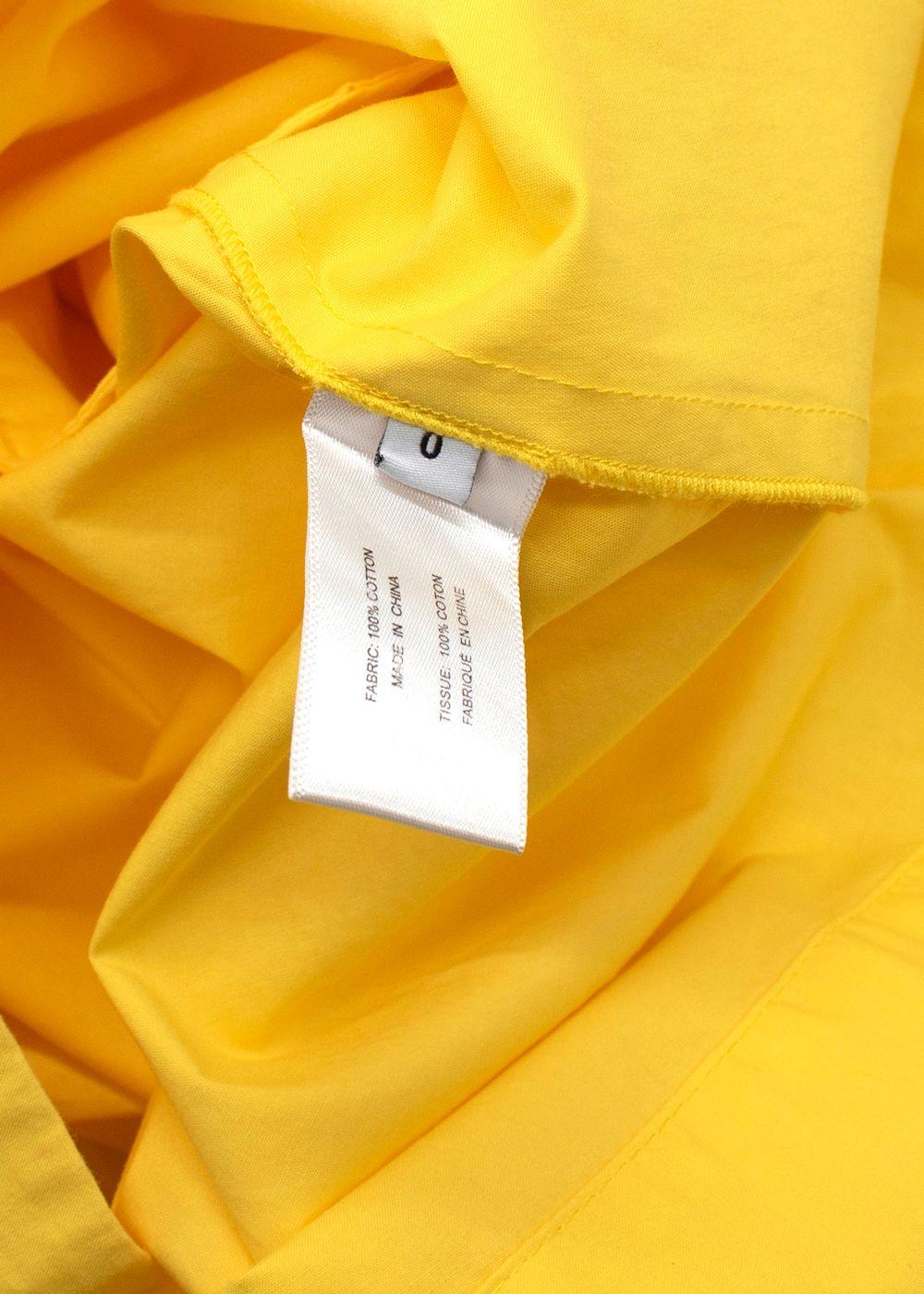 Proenza Shouler Sunshine Yellow Midi Dress