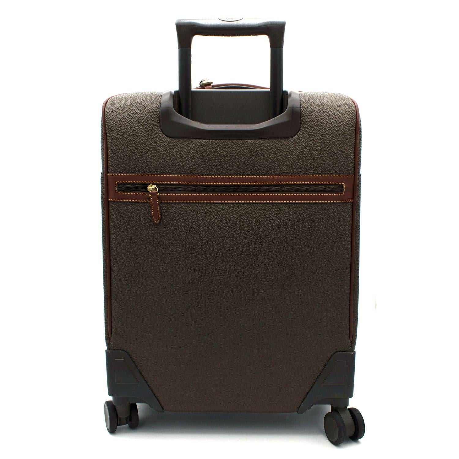 Mulberry Heritage Eco Scotchgrain 4-wheel suitcase