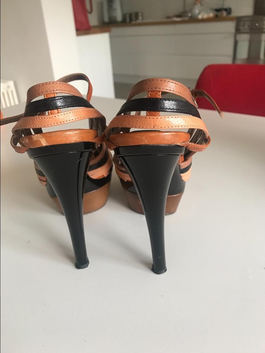 Marni Leather Platform Pumps