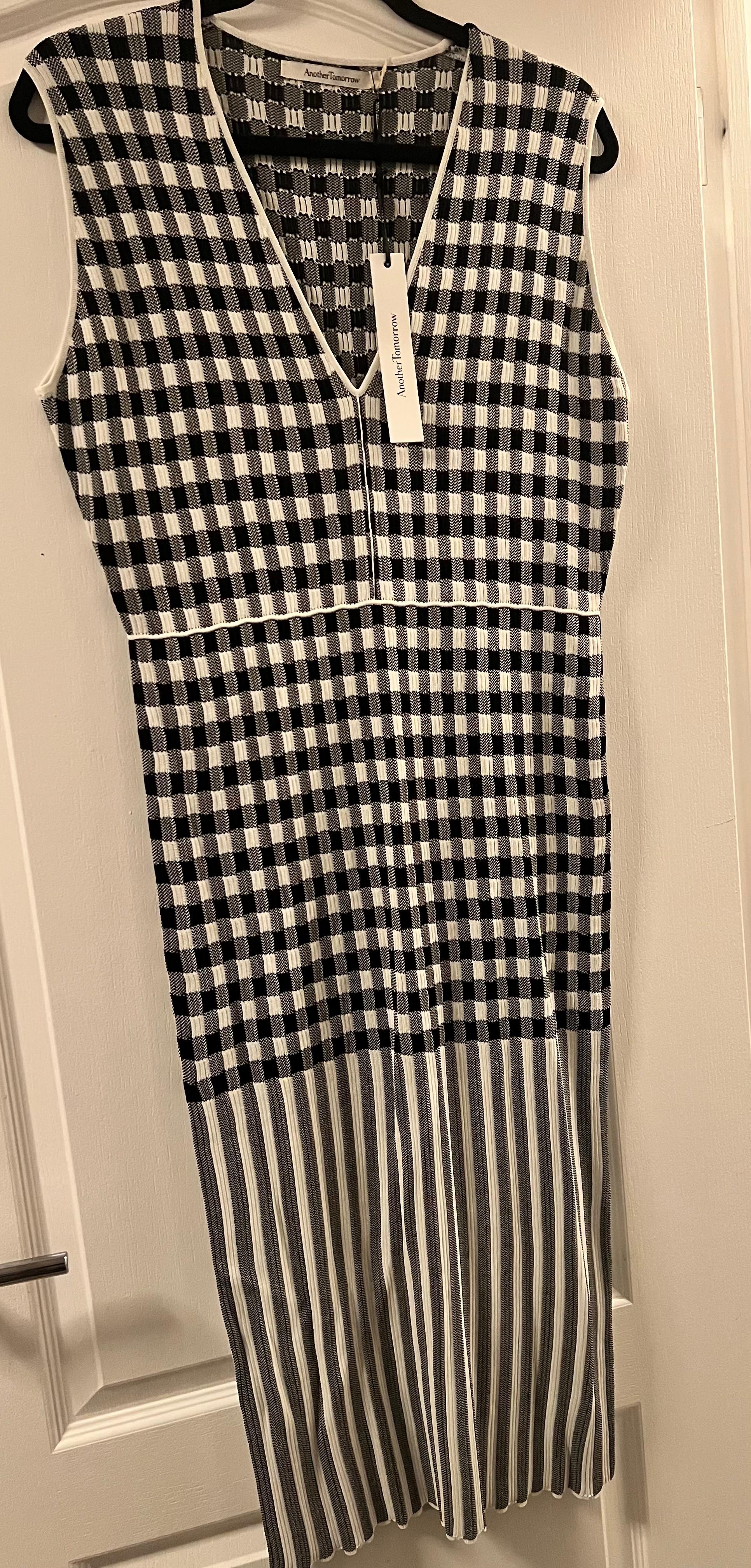 Another Tomorrow Gingham Dres