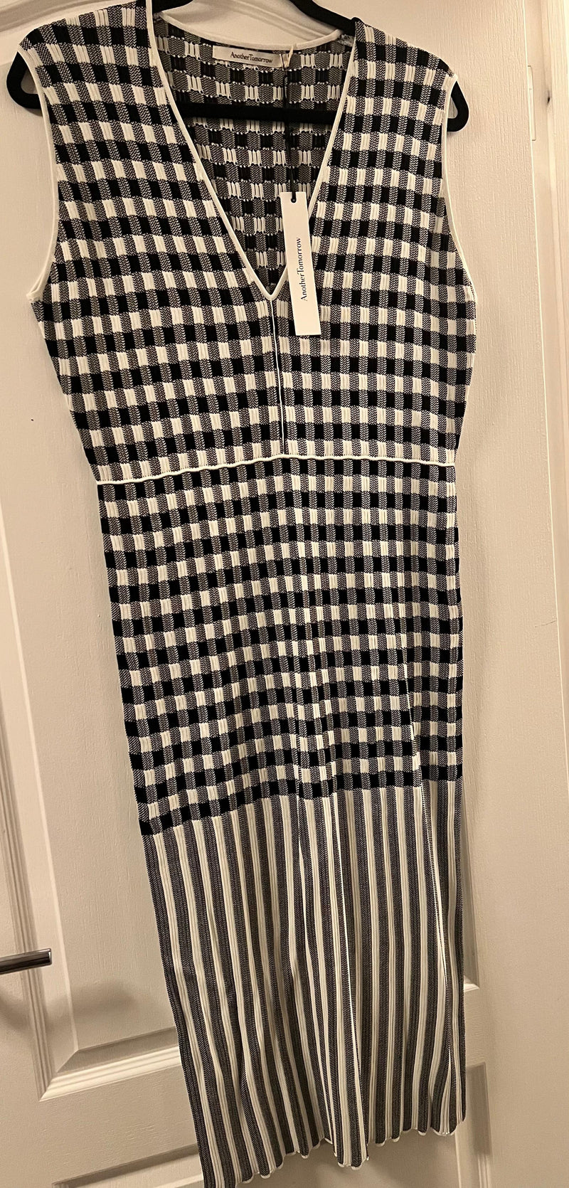 Another Tomorrow Gingham Dres