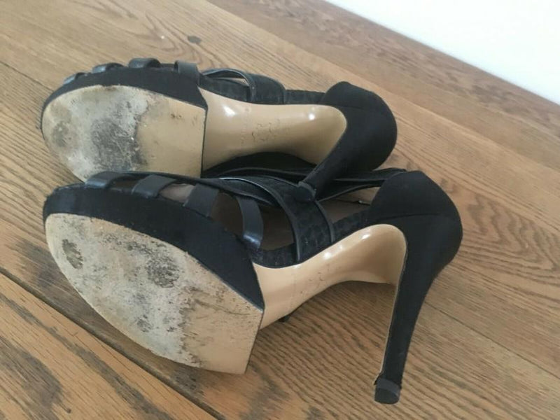 Nicholas Kirkwood Caged Leather Booties