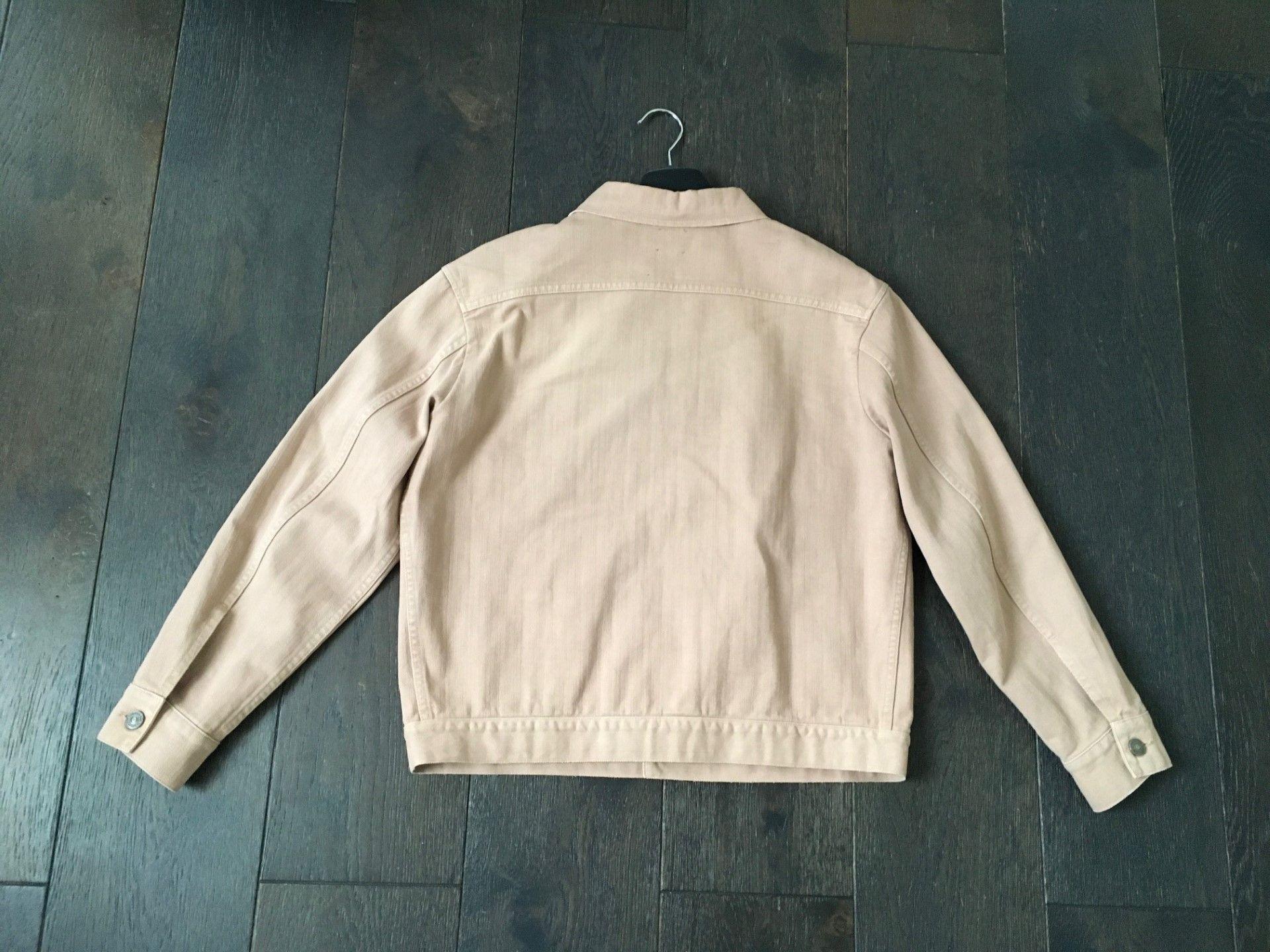 Runway Blush Embroidered Denim Jacket