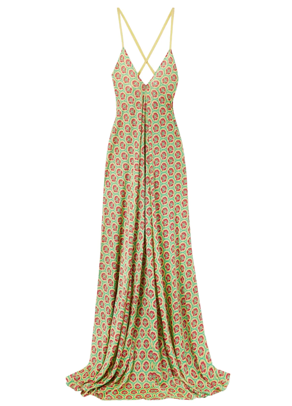 Etro  Printed Woven Maxi Dress