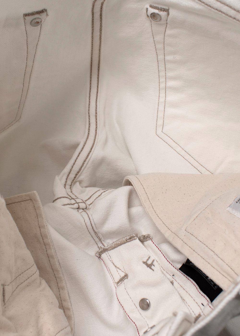Tom Ford White Denim Slim Fit Jeans