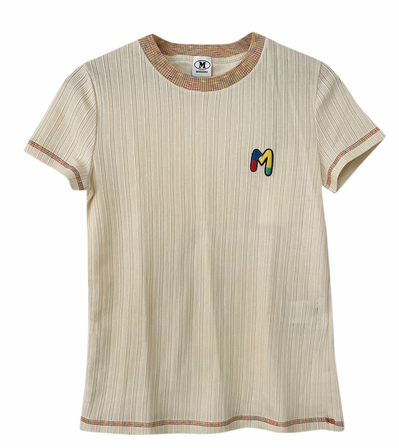 M Missoni Ribbed T-Shirt